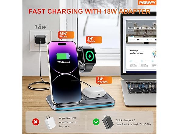 3 in 1 Charging Station