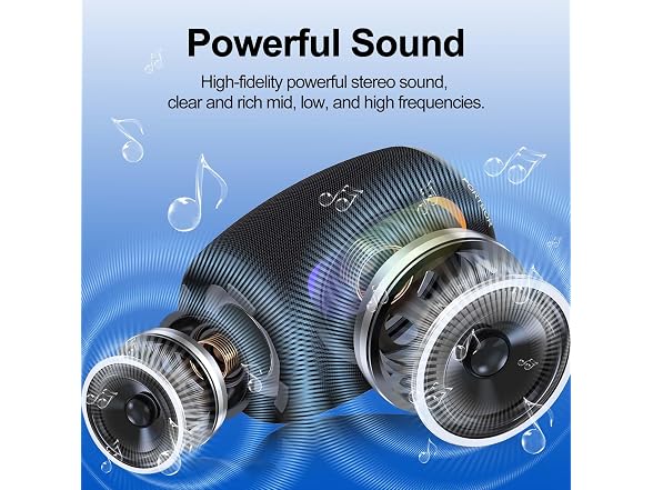 PORTBOR Portable Bluetooth Speaker