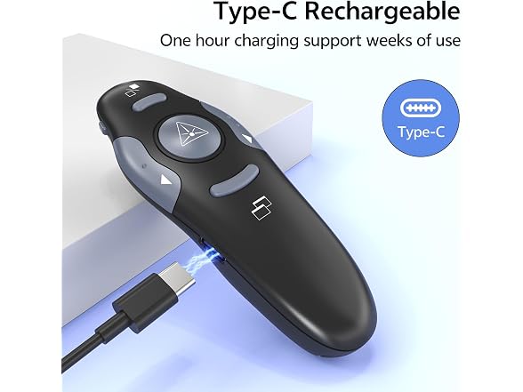 CLIKBUTM Wireless Presentation Clicker