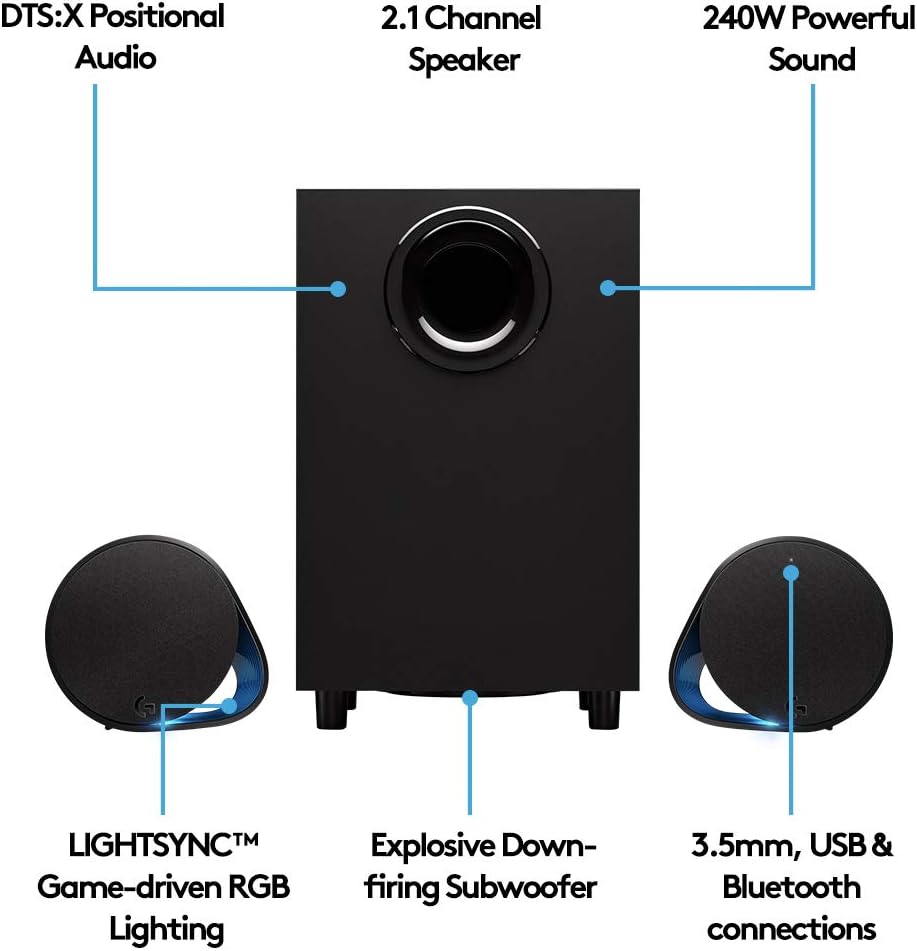 Logitech G560 PC Gaming Speaker System - Gallery 11
