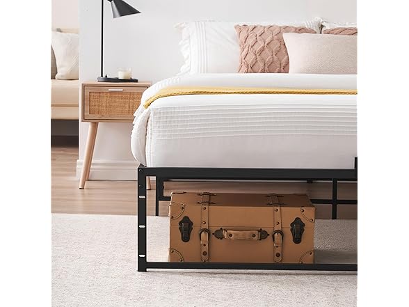 IDEALHOUSE 14" Full Size Metal Bed Frame