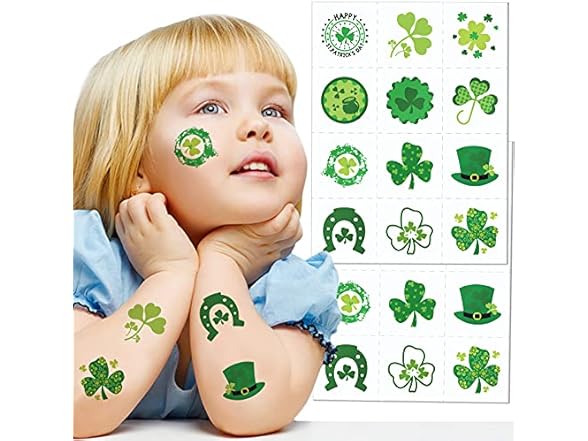 Tobbetter Shamrock Party Favors for Kids