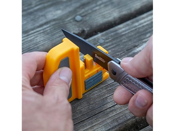 SMITH’S Gentleman’s Pocket Knife, Stainless Steel Handle