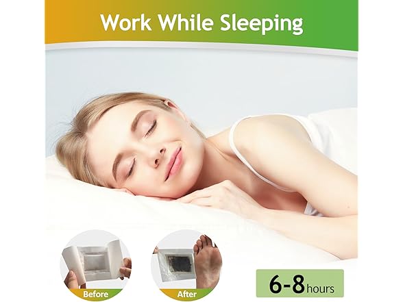 TEWEAE Foot Detox Pads - Turmeric & Ginger