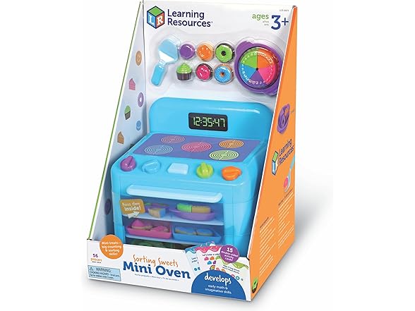 Learning Resources Sorting Sweets Mini Oven
