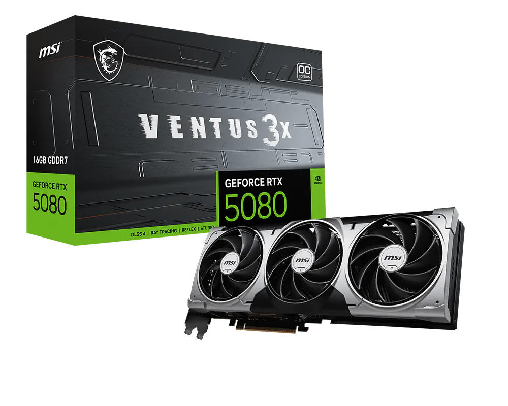 MSI GeForce RTX 5080 16G VENTUS 3X OC - Gallery 2