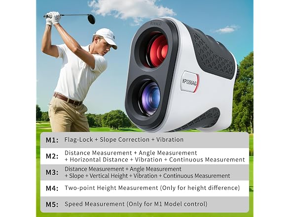 JUANGU 1200YD Golf Rangefinder 7X