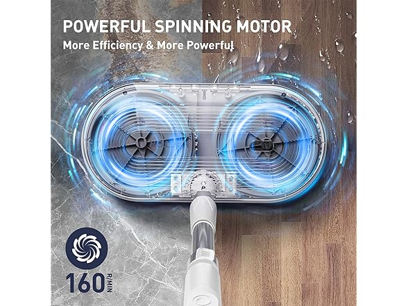 Cordless Electric Spin Mop