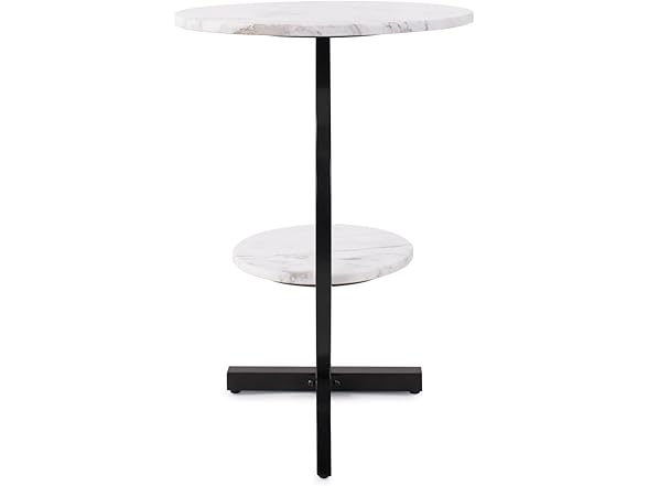 Howard Elliott Collection Tobin Drink Table Round White