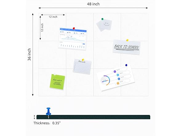 PATTENGO Felt Pads White 12 pcs