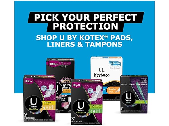 U by Kotex Thong Liners 50ct
