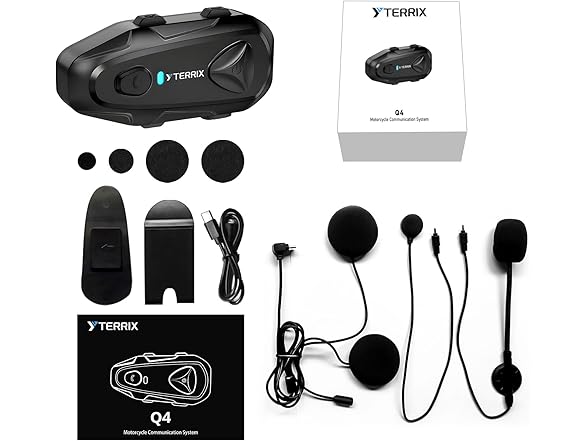 Q4 Motorcycle Bluetooth Headset