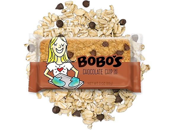 12PK Bobo's Chocolate Chip, Coconut, and Lemon Variety Pack