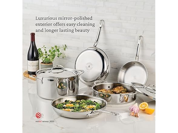 Hestan ProBond Luxe 4-Quart Soup Pot with Lid