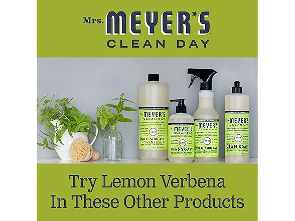 Mrs Meyer's Lemon Verbena Refill, 33oz