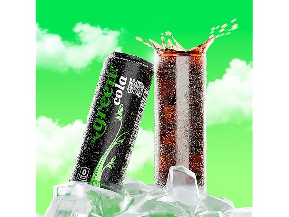 8PK Green Cola - Sugar Free, Zero Calories