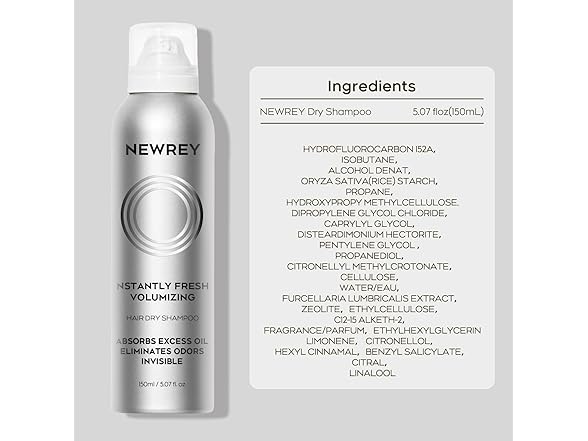 NEWREY BC031625100023 Dry Shampoo Spray