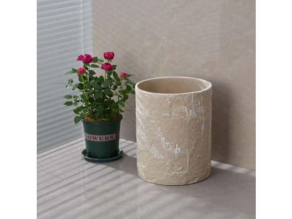 J&V Textiles Bathroom Accessories Set TAN