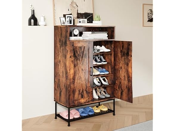 PROXRACER 7-Tier Shoe Cabinet, 24 Pair