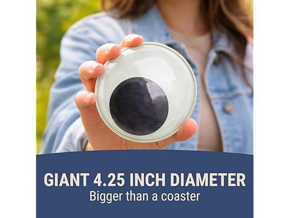 Fun Express Enormous Wiggle Eyes 6pc