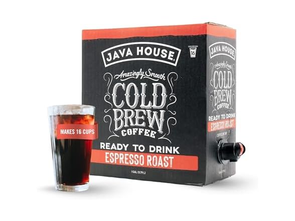Java House Dark Roast Liquid Cold Brew Coffee