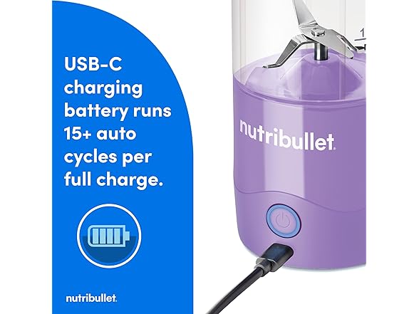 nutribullet Portable Blender Light Purple