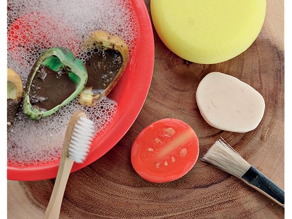 Yellow Door Sensory Play Stones, Pizza Toppings