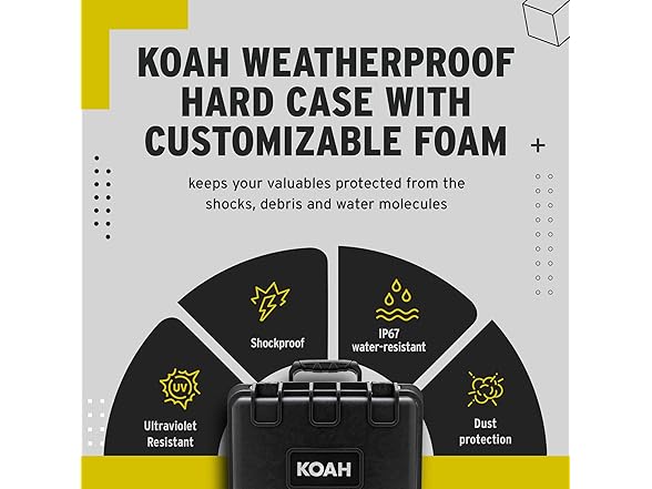 Knox Gear Koah Weatherproof Hard Case