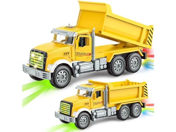 ALOTJOY Dump Truck Toy for Toddlers