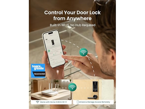 DESLOC D110 Built-in Wi-Fi Smart Lock
