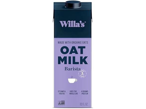 Willa's Barista Oat Milk, 32oz