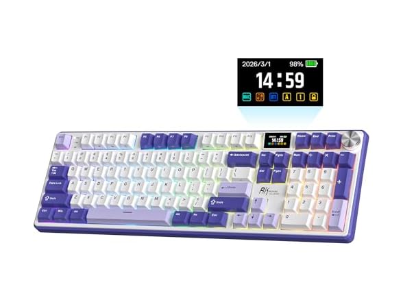 RK ROYAL KLUDGE S104 Wireless Keyboard