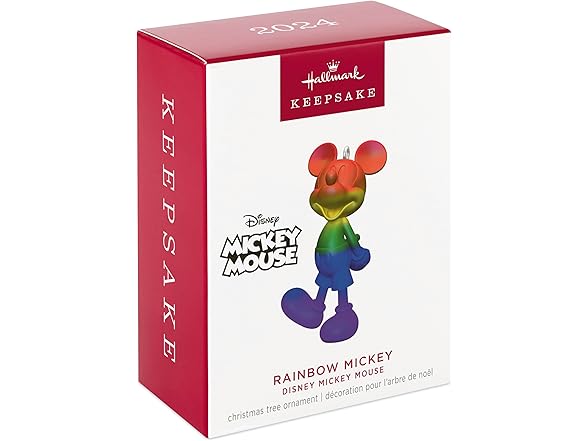 Hallmark Rainbow Mickey Mouse Ornament