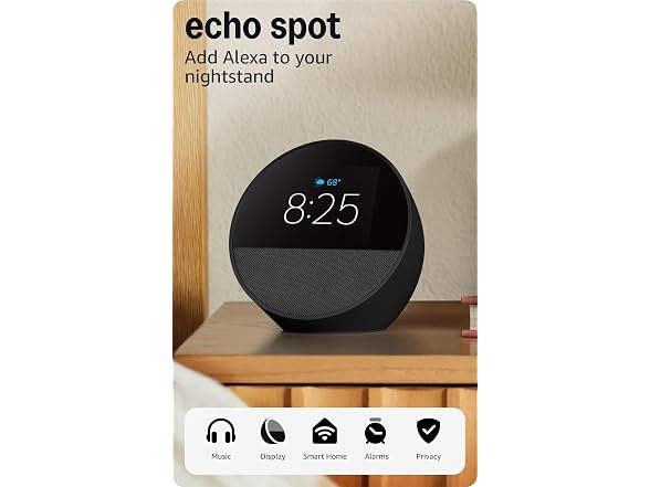 (NEW) Amazon Echo Spot (2024 release)