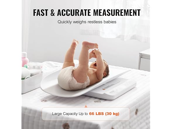 Baby Scale, 2-in-1 Infant Weight Scale