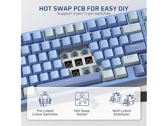 LTC Nimbleback NB981 Wireless Mechanical Keyboard