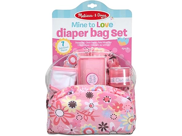 Melissa & Doug Mine to Love Doll Diaper Changing Set