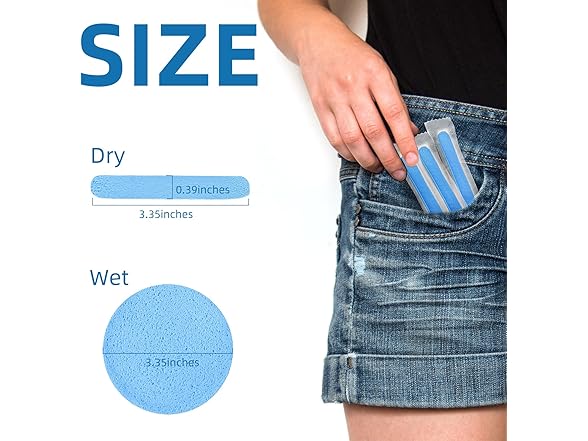 Marfort Compressed washing face Sponges