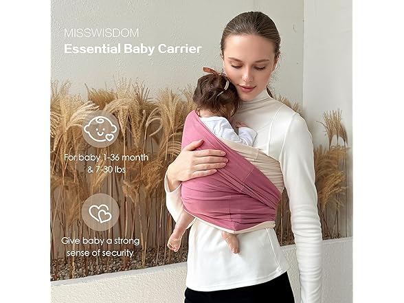 Baby Wrap Sling Newborn to Toddler