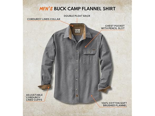 Legendary Whitetails Mens Long Sleeve Button Shirt