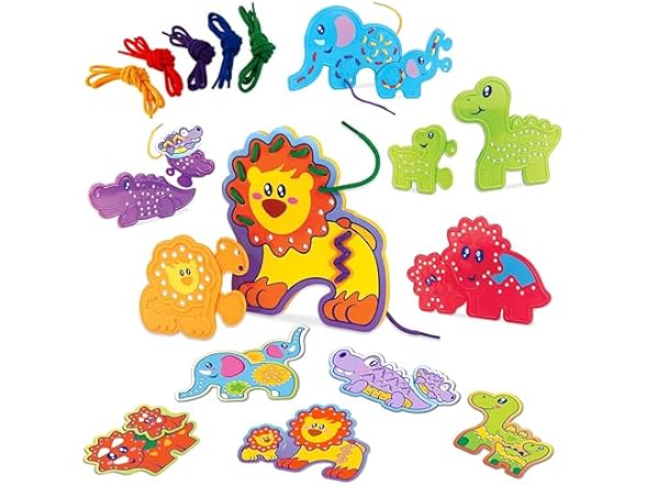 HAP-P-KID Montessori Animal Puzzle