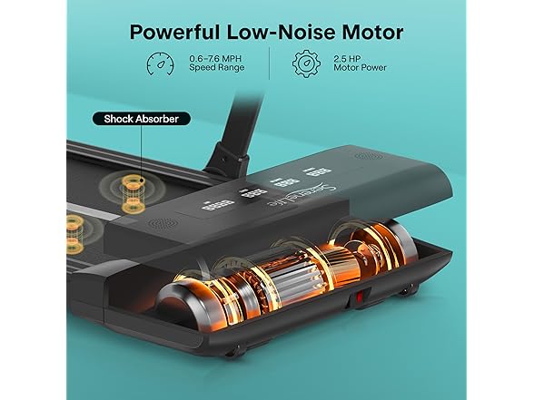 SereneLife Foldable Treadmill & Walking Pad