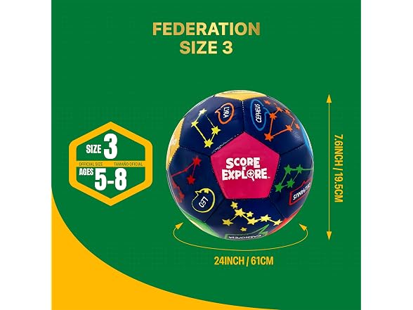 Crayola Official Soccer Ball Constellation Size 3