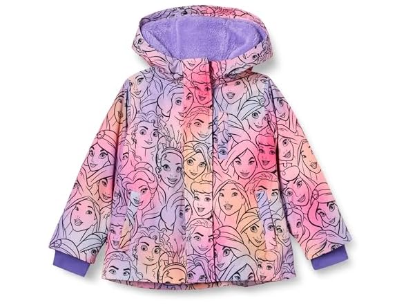 Amazon Essentials Girls' Disney Puffer Coat