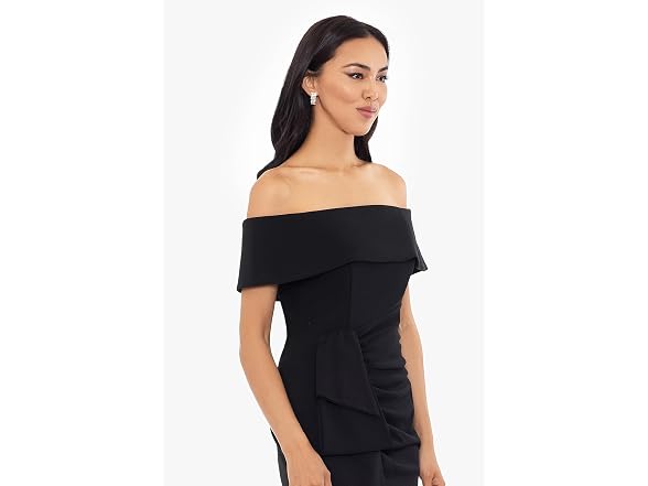 Xscape Women's Long Off The Shoulder