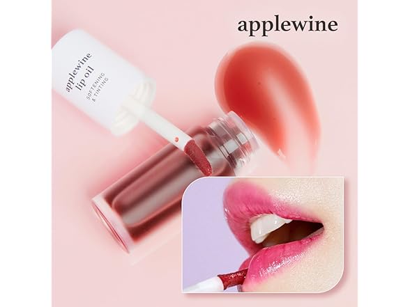 NOONI Korean Vegan Appleseed Lip Oil