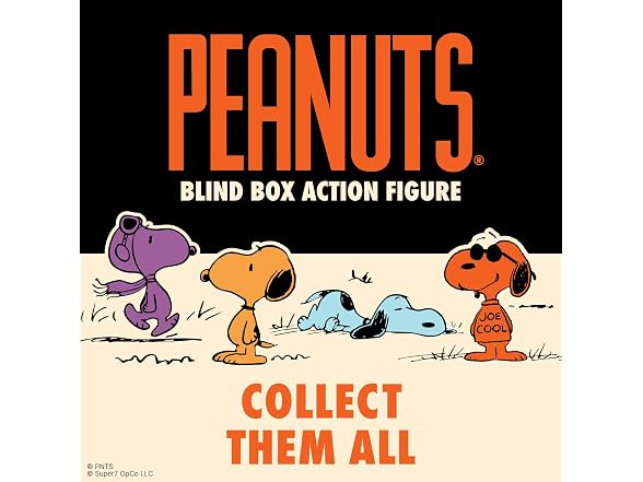 Super7 Peanuts So Many Snoopies Blind Box Flat