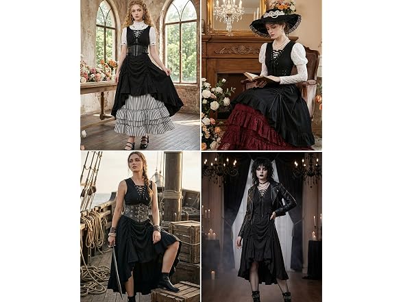 Scarlet Darkness Women's (XL) Renaissance - Gallery 6