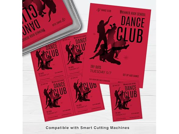 PrintWorks PrintWorks Bright Red Colored Cardstock