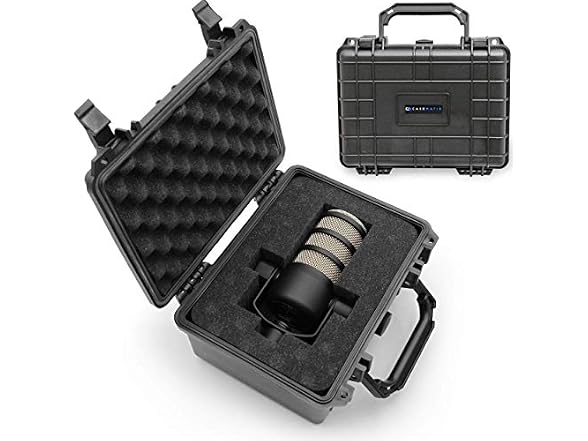 CASEMATIX Waterproof Case Compatible Mic
